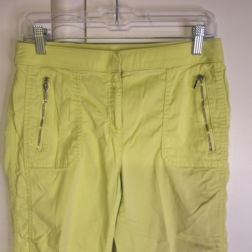 Zenergy Chicos lime Green Ankle  Pant Size XXS